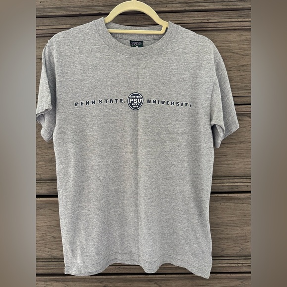 MV Sport Tops - Penn State University Gray T-Shirt EUC 100% Cotton Collegiate Graphic Tee Medium